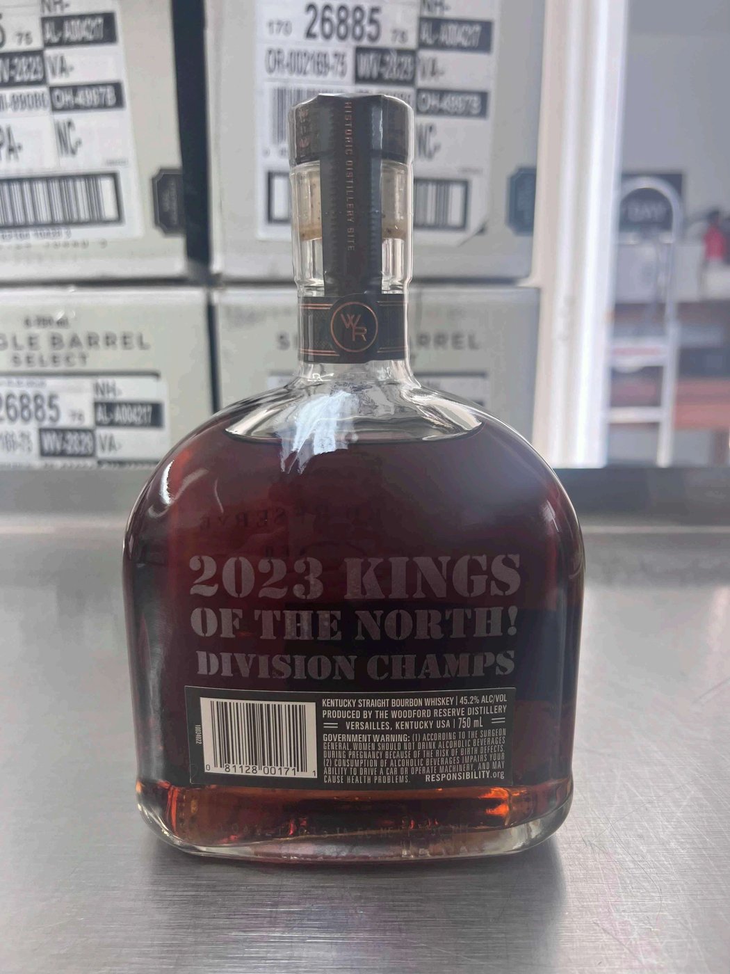 Woodford Double Oaked engraved Kings of the North